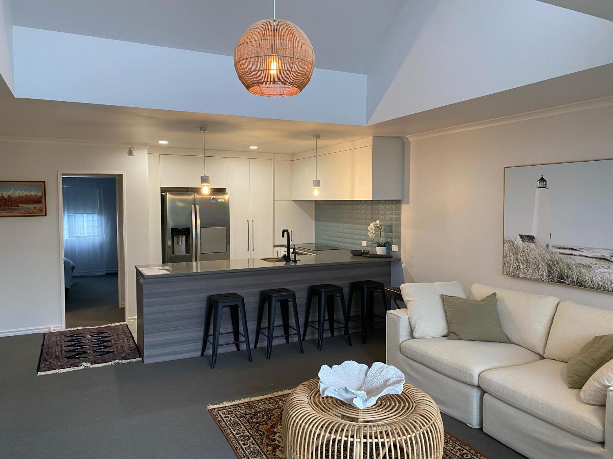 Sea Breeze 3 Bedroom Apartment Mount Maunganui Kültér fotó